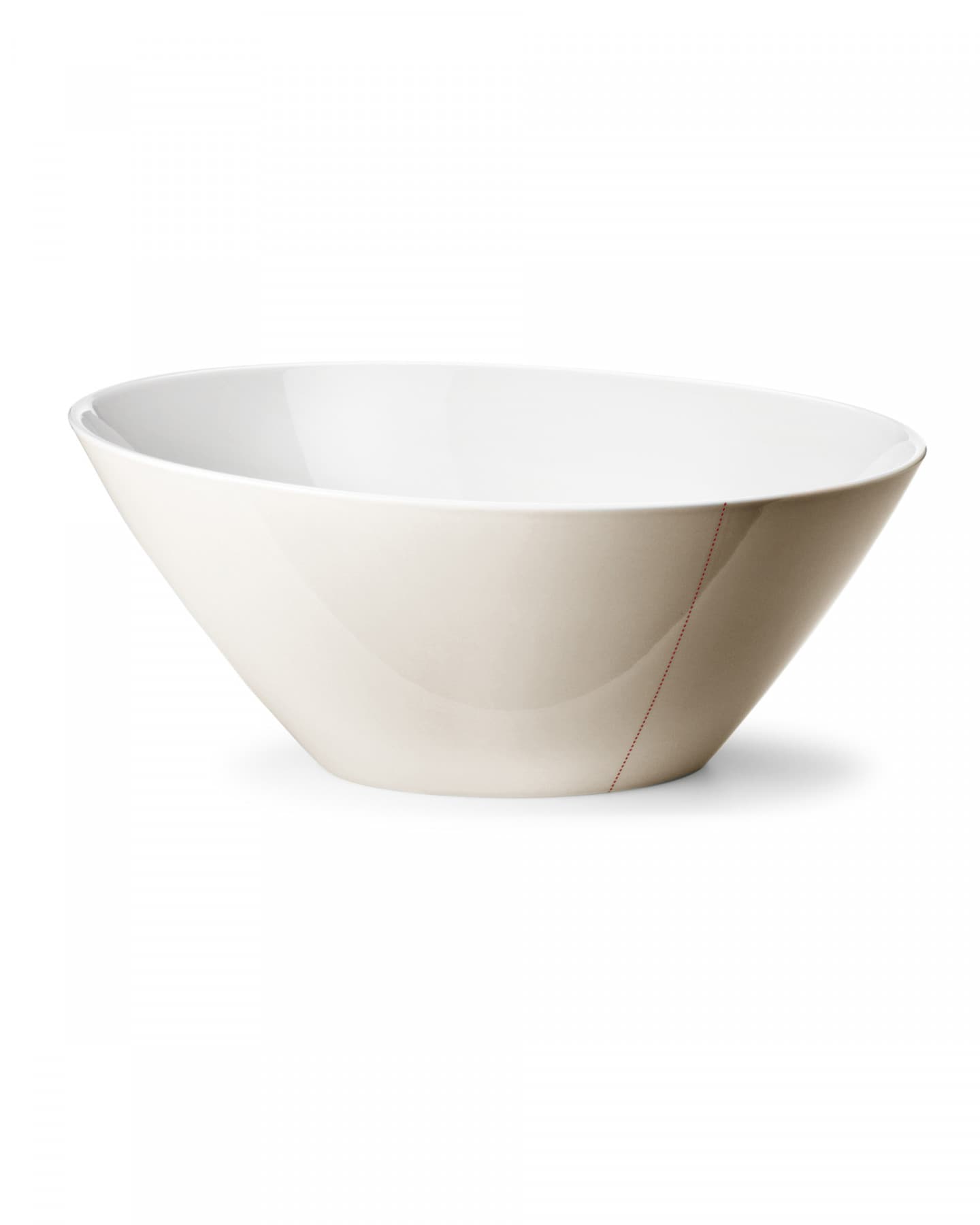Serving Bowl - White Tilt - Large