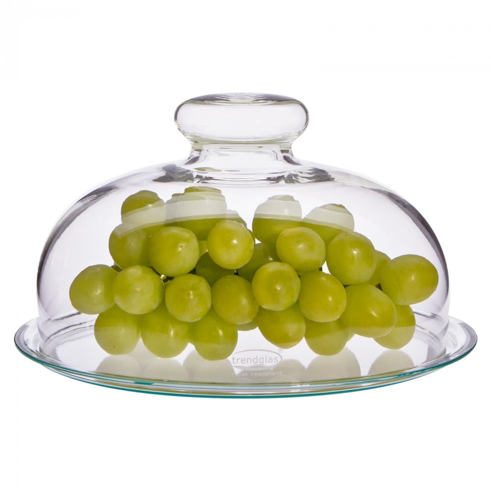 Cheese Dome with Glass Plate
