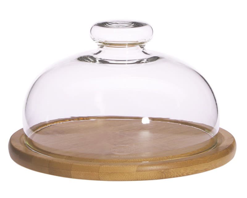 Cheese Dome with Wooden Board